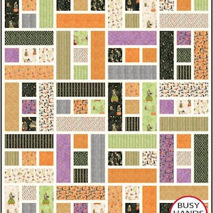 6 storlekar Blessings Quiltmönster PDF DIGITAL NEDLADDNING, Baby Throw Twin Queen King, Fat Quarter Friendly, Snabbt och enkelt, Busy Hands Quilts bild 8