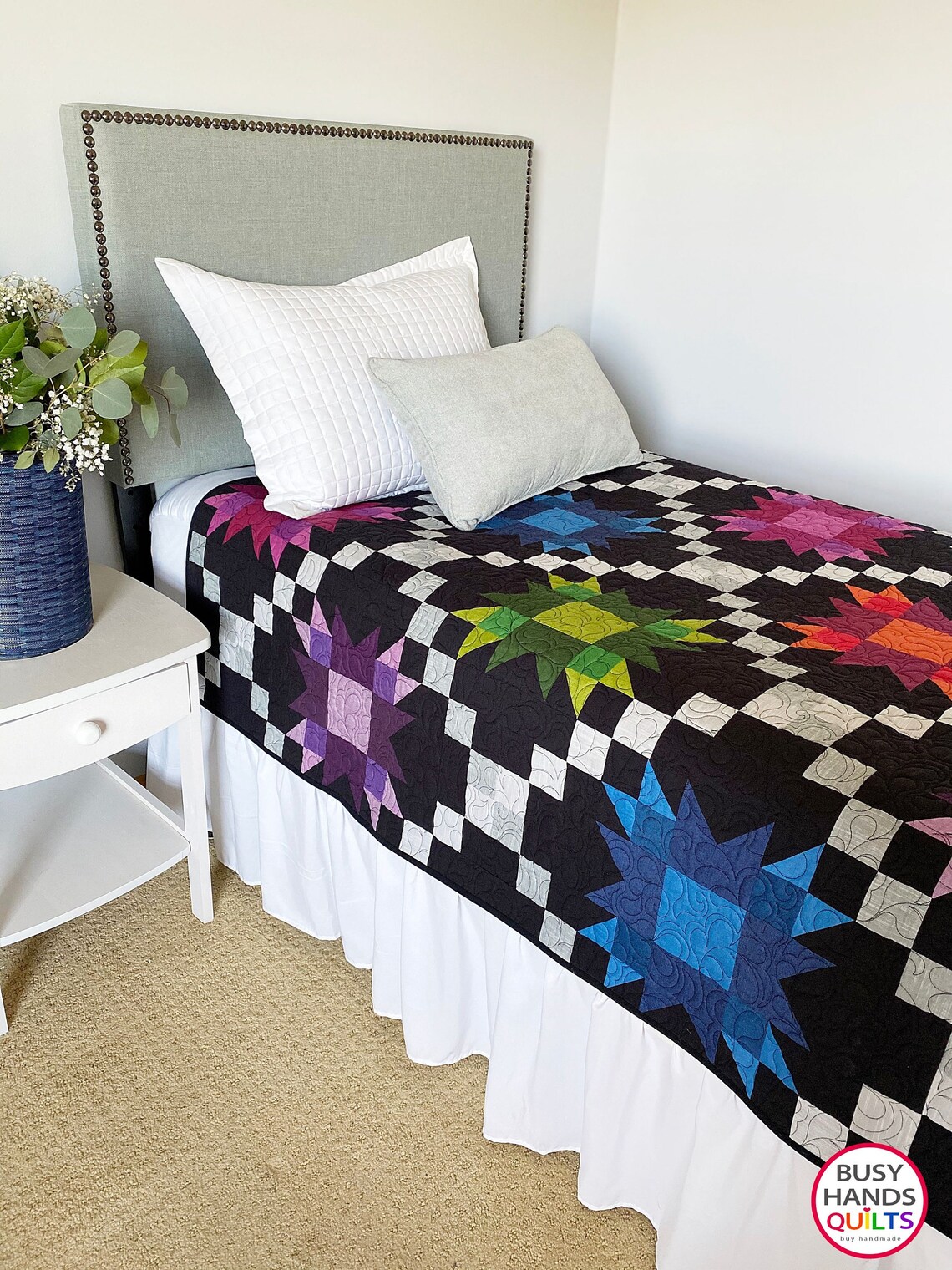 2 Sizes Winter Solstice Quilt Pattern PRINTED Throw and Etsy Canada