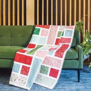 6 storlekar Blessings Quiltmönster PDF DIGITAL NEDLADDNING, Baby Throw Twin Queen King, Fat Quarter Friendly, Snabbt och enkelt, Busy Hands Quilts bild 2