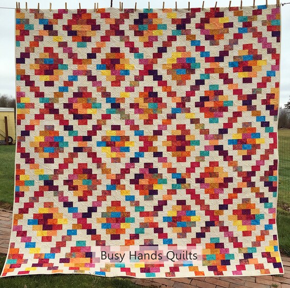 Brick Cottage Lane 2 Quilt Pattern Pdf In Quilt Pattern In 5 Etsy