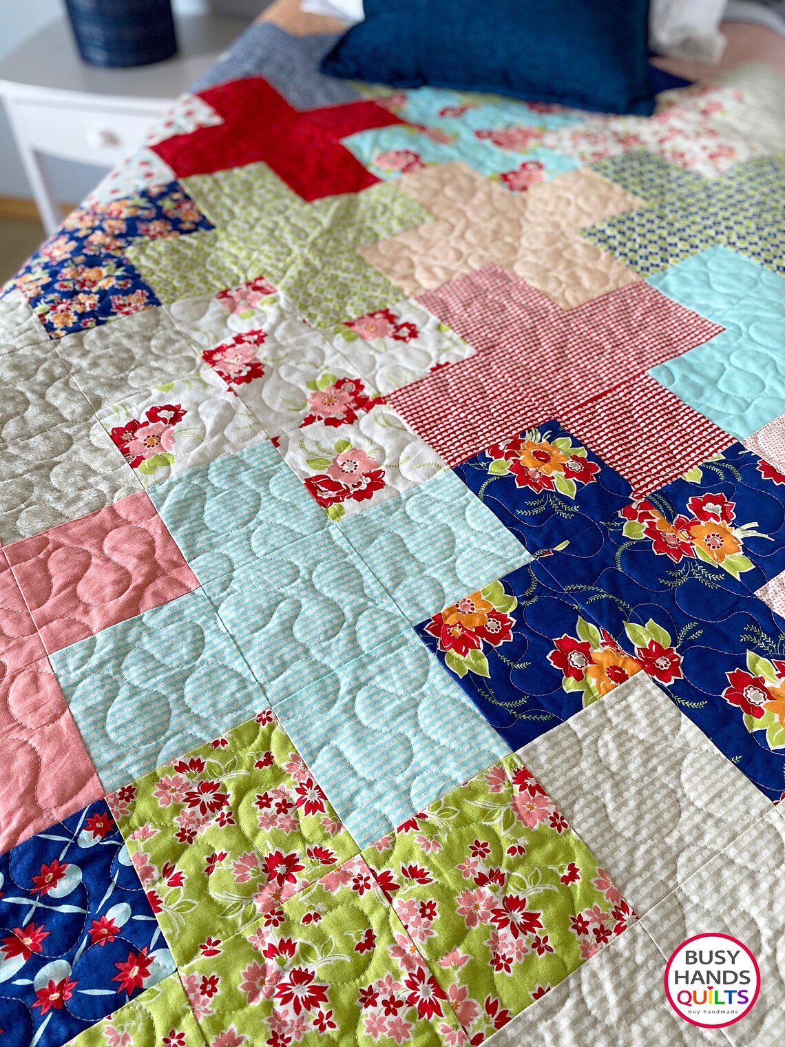 Love Multiplied PDF Quilt Pattern in 5 Sizes Baby to KingFQ Etsy