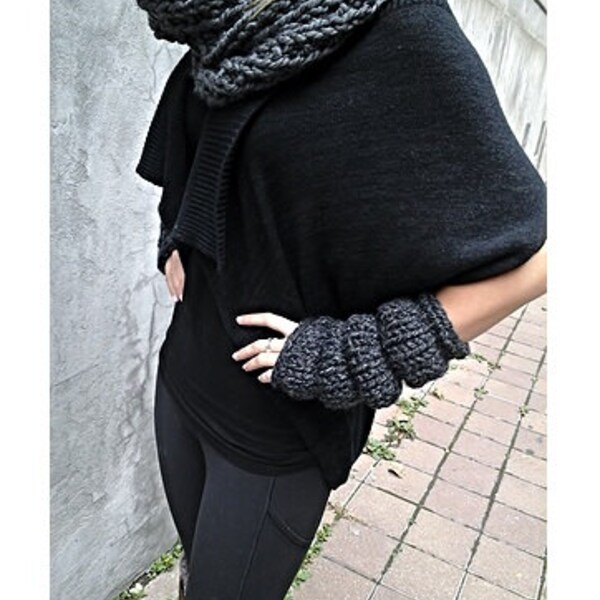 Knit Arm Warmers Etsy