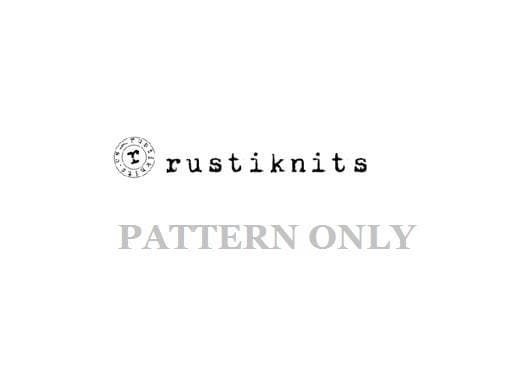 Knitting Pattern for the Knotty Crop Top - Festival Crop