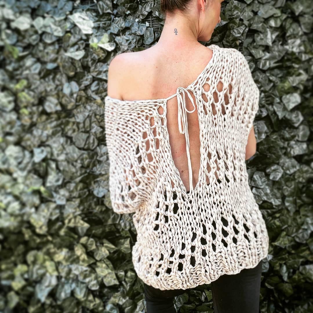 Be You'nique Top Knitting Pattern - Easy Knit Sweater