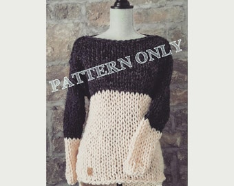 【SATIIIZ】Lenid Two-Tone Knit Multicolored Knit Top | Madewell
