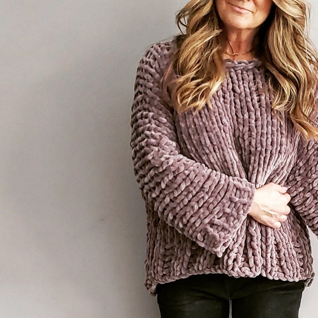 Blush chenille oversized sweater hotsell