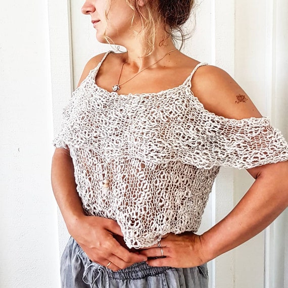 Rustik Lace Tank Top pattern by Rustiknits Patterns