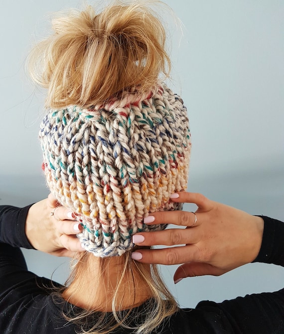 Knitting Pattern for the Naked Bun Hat 
