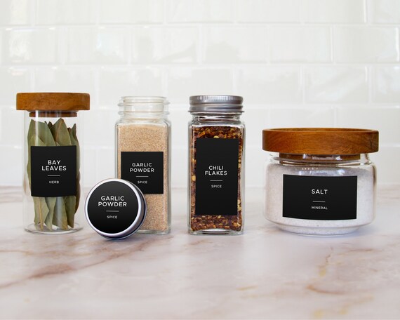 From Allspice to Za'atar: Spice Organization Tips & Tricks (+ Printable  Labels)