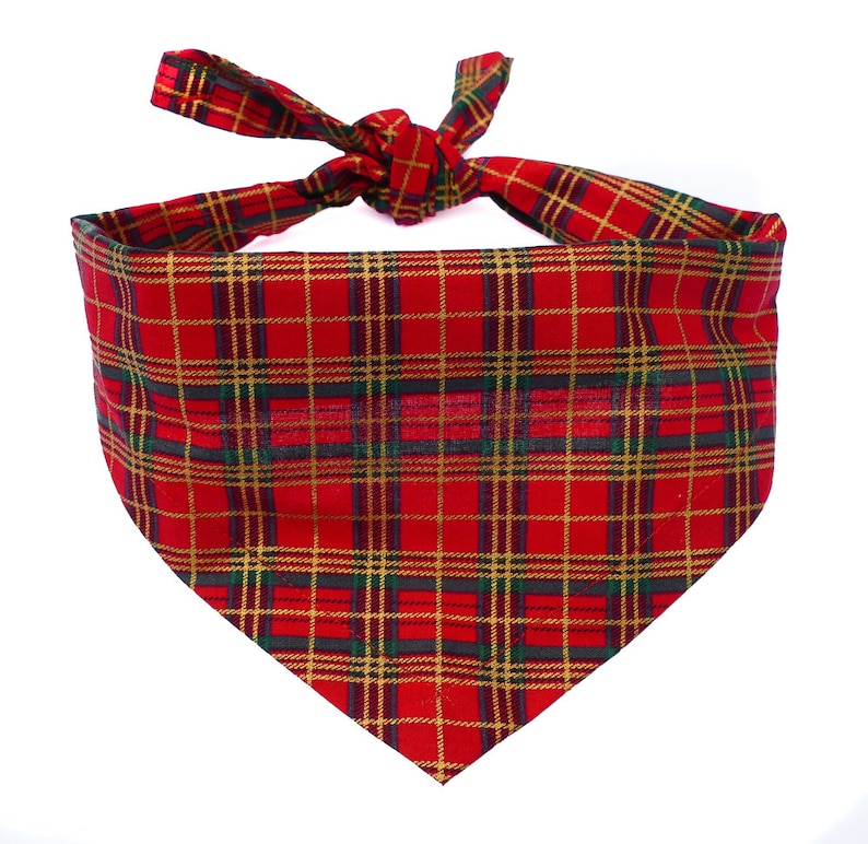 tartan bandana for dogs