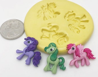My Little Pony Mold Set silicone   a28