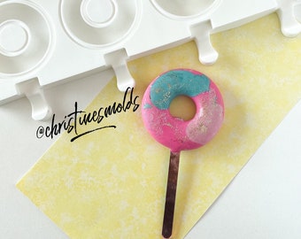 Donut cakesicle silicone Mold