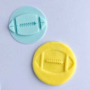 Football  Fondant /Cookie Embosser
