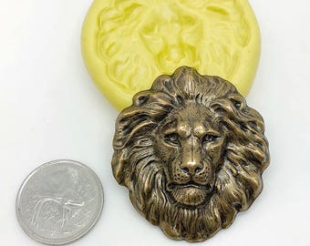 Lion  Head Animal silicone mold