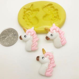 Unicorn Face Silicone Mold -z151