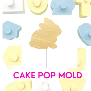 Bunny Rabbit  sitting Cake Pop Mold