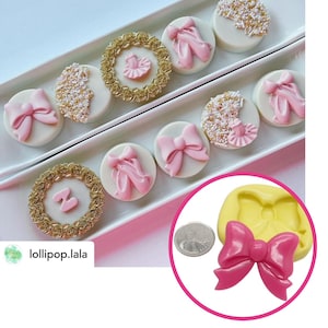 Bow Chocolate fondant  silicone Mold