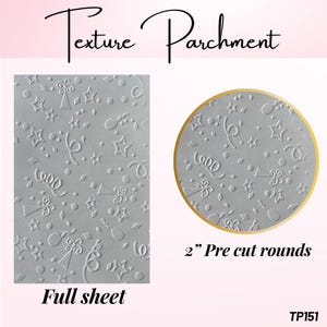 Party Icons  Parchment for embossing