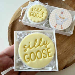 Oreo Embossment Silly Goose Cookie Fondant Embossing Stamp Oreos, Cake Pops - Etsy