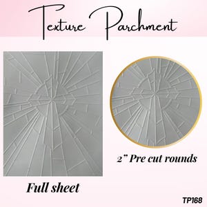 Cross Texture Parchment  for embossing