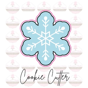 Snowflake Christmas Winter Holiday  Cookie Cutter
