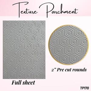 Decorative Texture Parchment for embossing