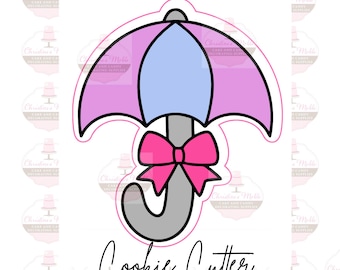 Umbrella Cookie Cutter – Spring Shaped Cutter for Cookies, Cakes, and Crafts, Fun Baking Tool for Spring, Unique Umbrella Cutter