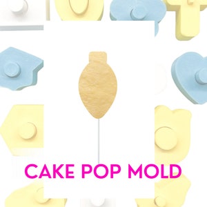 Light bulb  Christmas Cake Pop Mold
