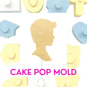 Boy Doll Cake Pop Mold