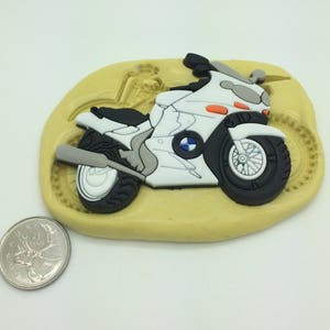 Large Bike Motorcycle Silicone Mold #2