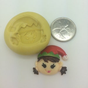 Gießform Weihnachtselfe g-134