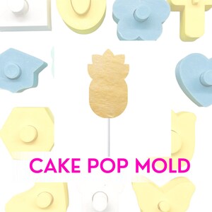 Pineapple Cake Pop Mold