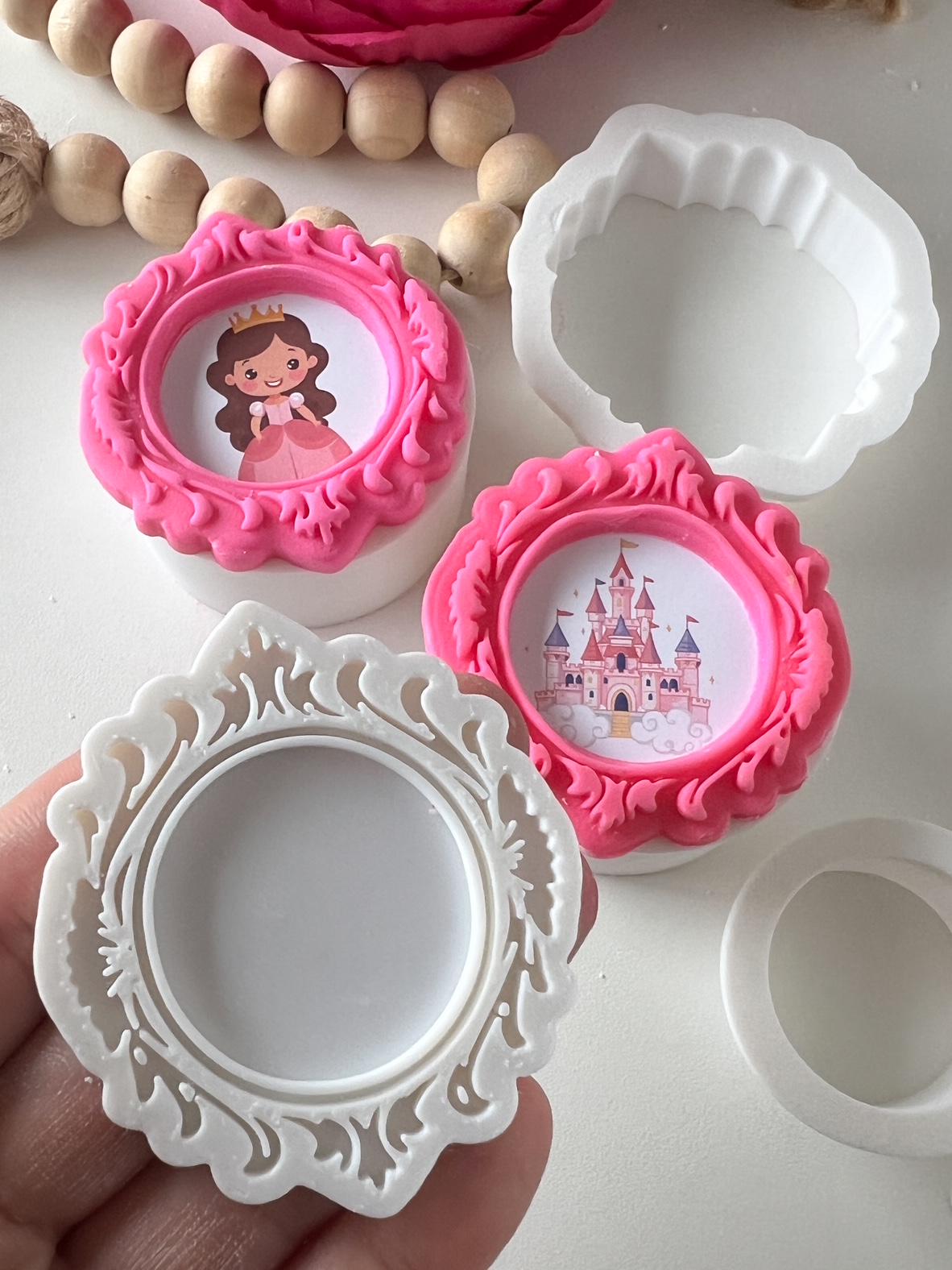 Oreo Speaking Frame Oval Frame for Oreo Cookie Fondant /cookie Embosser With Cutter - Etsy