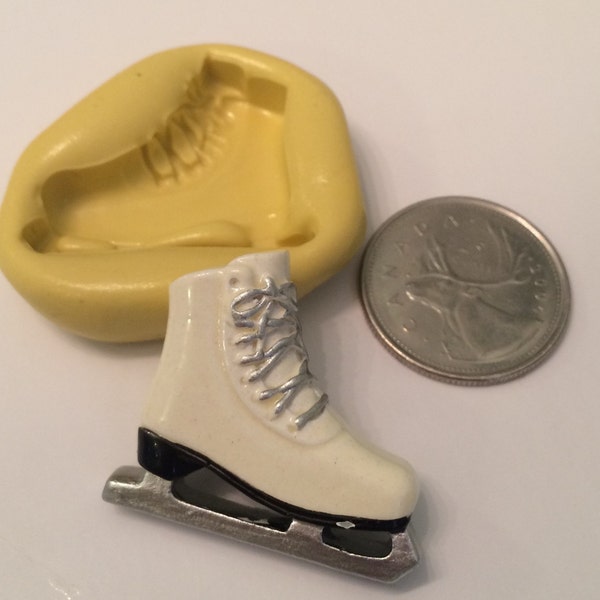 Large Ice Skate Silicone Mold