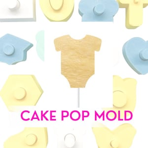 Baby Onesie Cake Pop Mold Shaper