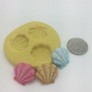 Sea Shell SMALL Silicone Mold Set