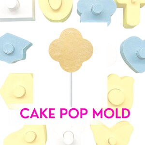 Quatrefoil Cake Pop Mold