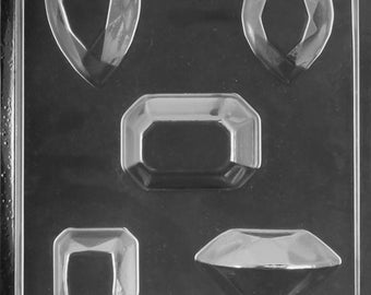 Gemstones Chocolate Mold - #CH336