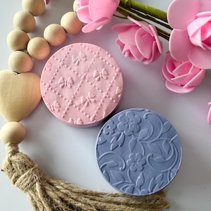 Texture  Flower And bows Parchment for embossing