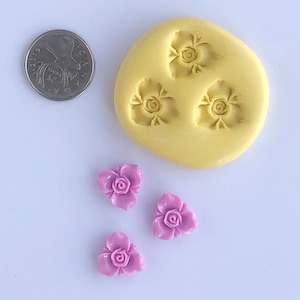Flower small  silicone mold