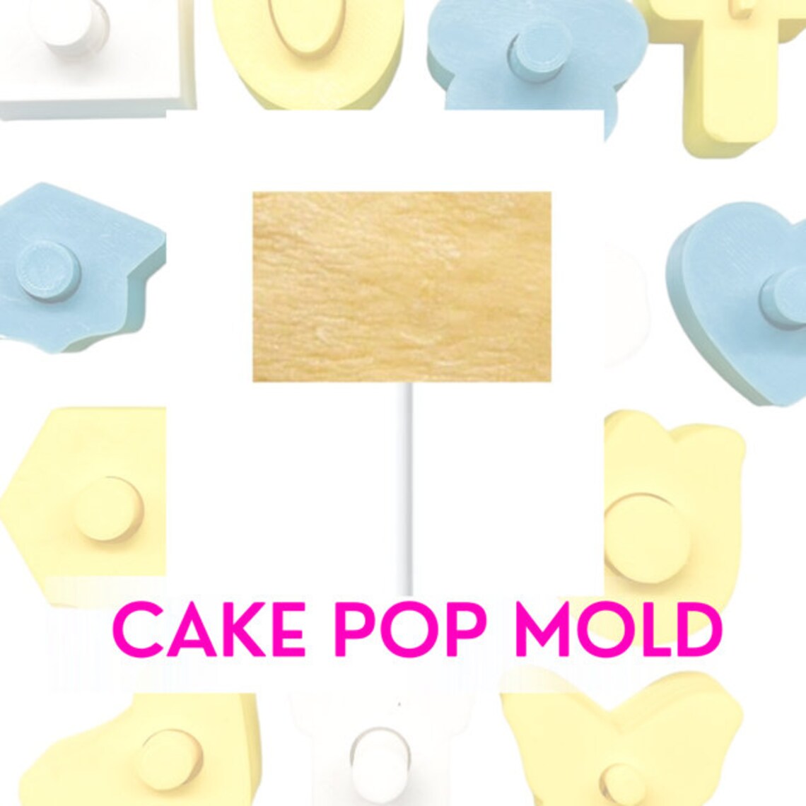 Rectangular Cake Pops Rectangle Cake Pop Mold - Etsy