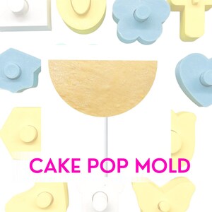 Semicircle / Watermelon Cake Pop Mold