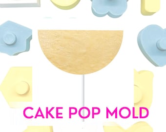 Halbkreis / Wassermelonen Cake Pop Form