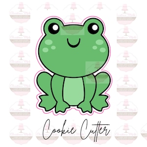Cute Frog Cookie Cutter – Animal Shaped Cutter for Cookies, Cakes, and Crafts, Fun Frog Baking Tool, Frog Party Favors, Spring
