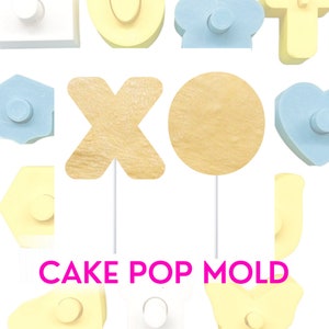 X and O Cake Pop Mold
