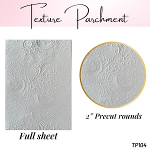 Kids Fun Texture Parchment for embossing