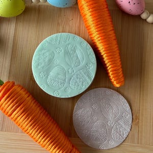 Easter Eggs  Texture Parchment for embossing