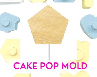 Stampo per cake pop a forma di pentagono
