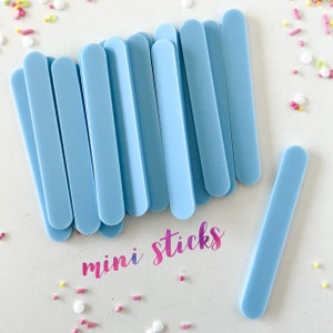 Ice Pop Candy Marzipan Lollipops With Real Mini Popsicle Sticks A