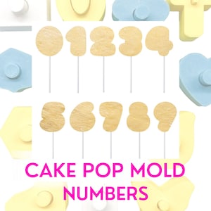 Number Cake Pop Mold